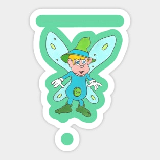 Shaun the Fairy Sticker